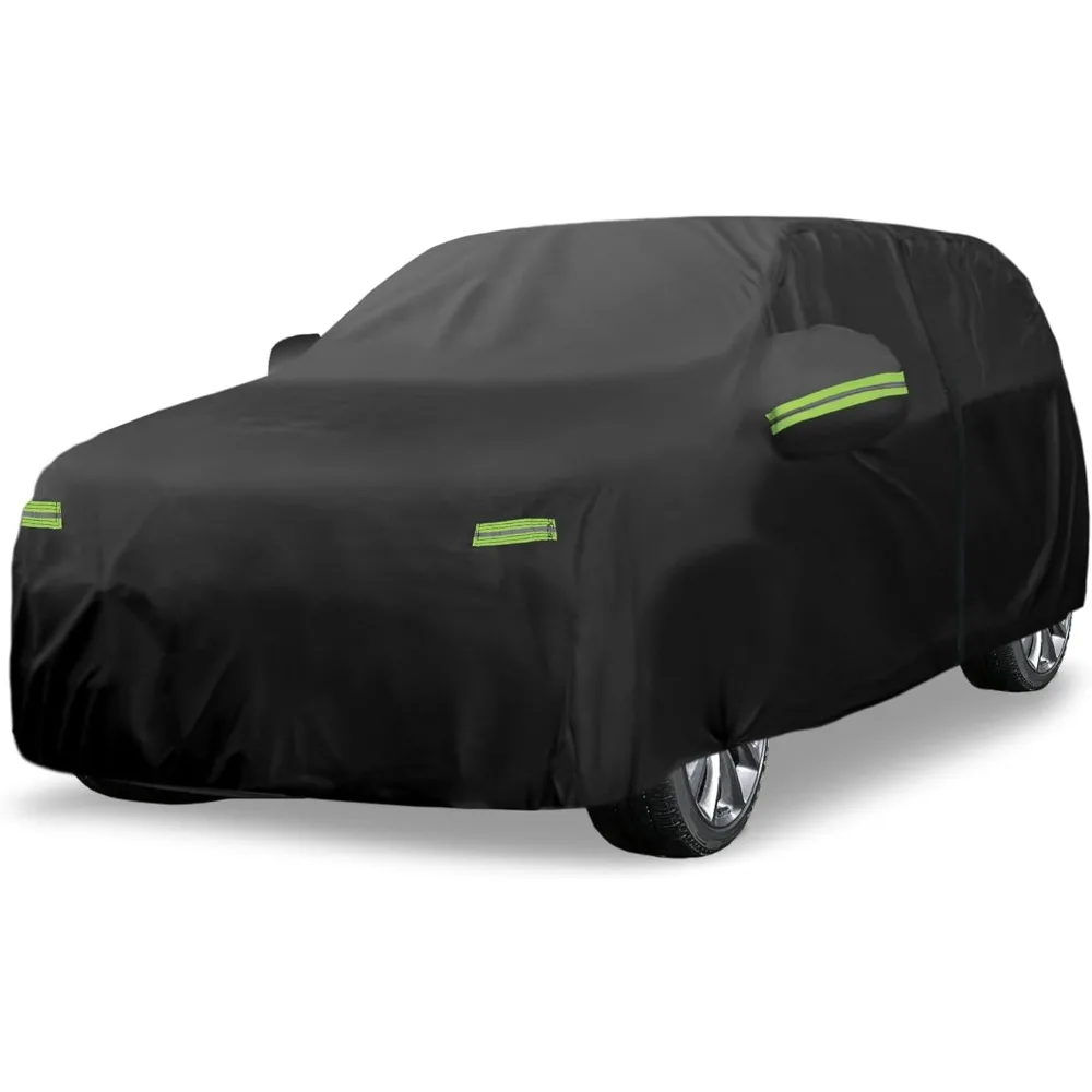 

Waterproof Car Cover for Dodge Durango 2011-2023 Outdoor Full Car Cover All Weather Protection Rain Sun Protection with Zipper
