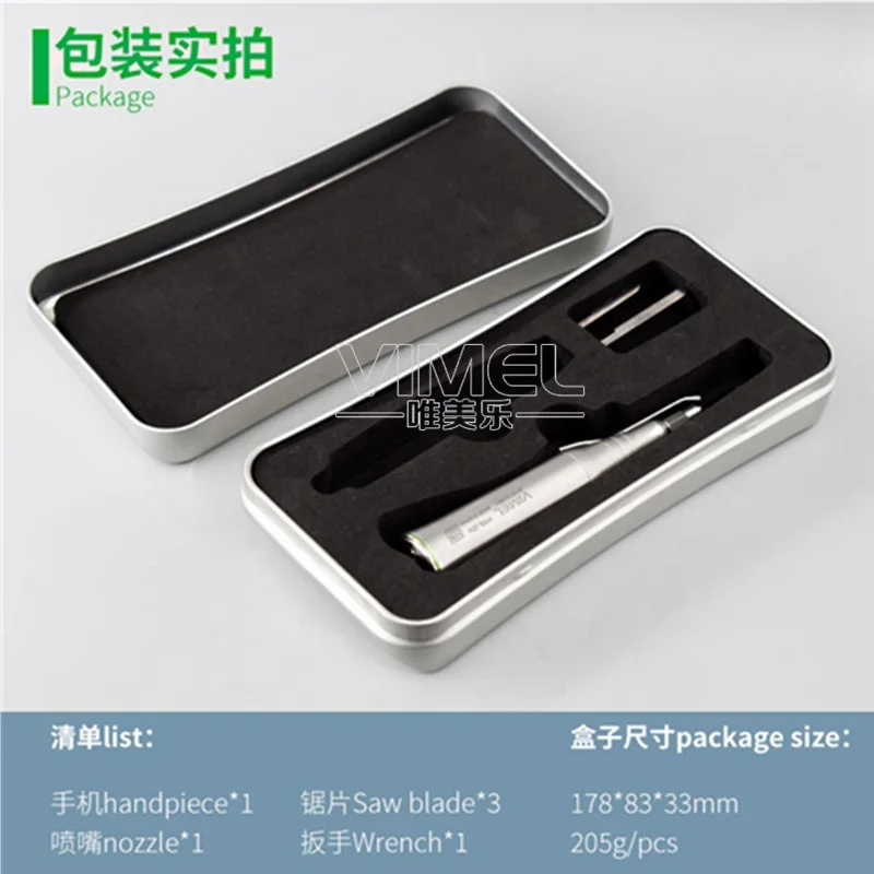 Brand Dental Implant Saw Handpiece Straight Cutting Handpiece Excellent Cutting Efficiency Dental Surgery Operation Handpiece