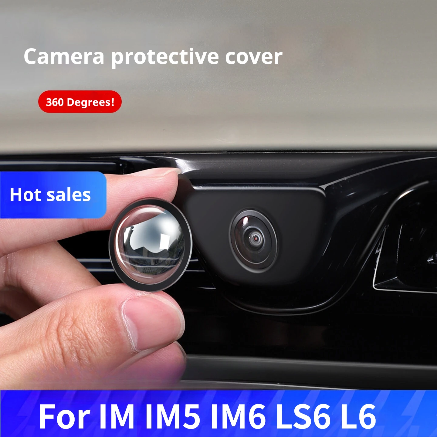 For IM Motors IM5 IM6 LS6 L6 Front Camera Lens Cover 360 Panoramic Camera Protector Trim Car accessories