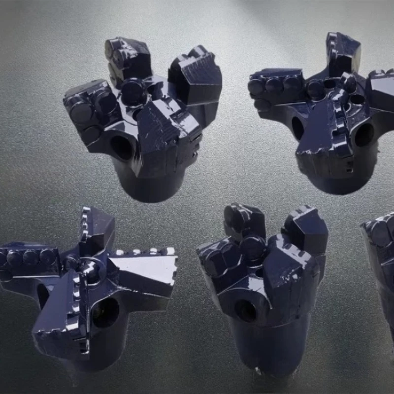 

Diamond PDC Three-Four-Wing Concave Compact Bit | Non-Coring Drill Bit for Water Well, Rock, Geological & Coalfield Exploration