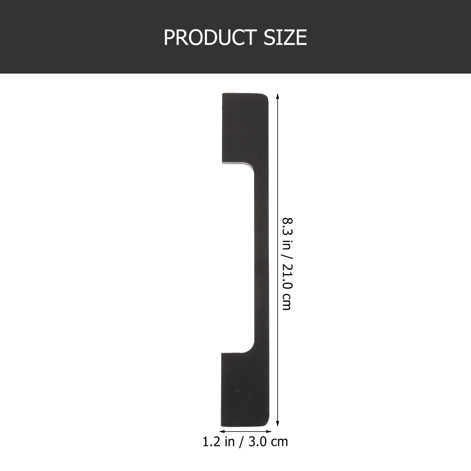 

2Pcs Aluminum Alloy Cabinet Handles Durable Modern Drawer Pulls for Kitchen Bathroom Bedroom Cabinet Door Hardware