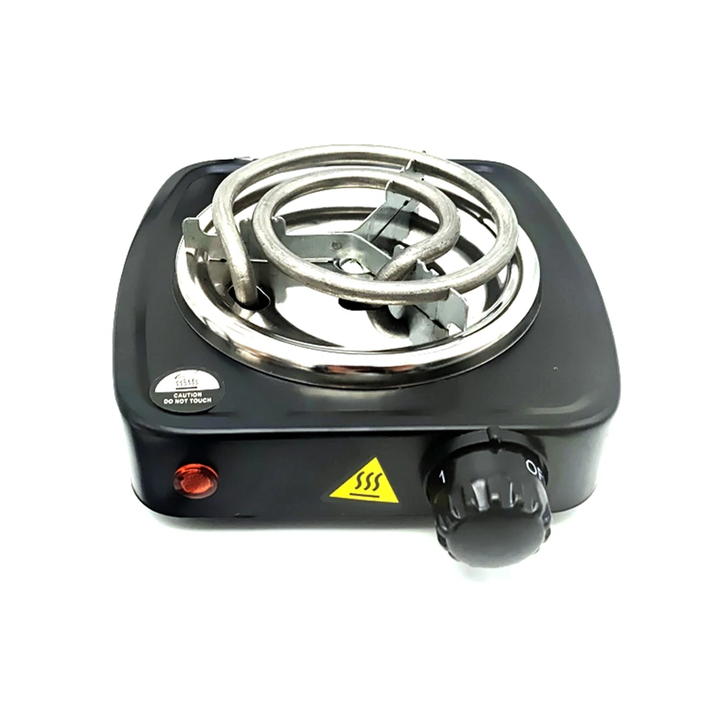 خمسة سرعات وضع التدفئة التلقائي درجة حرارة ثابتة وحماية الحرارة الزائدة النرجيلة موقد فحم الفحم الموقد لوحة ساخنة 500 واط