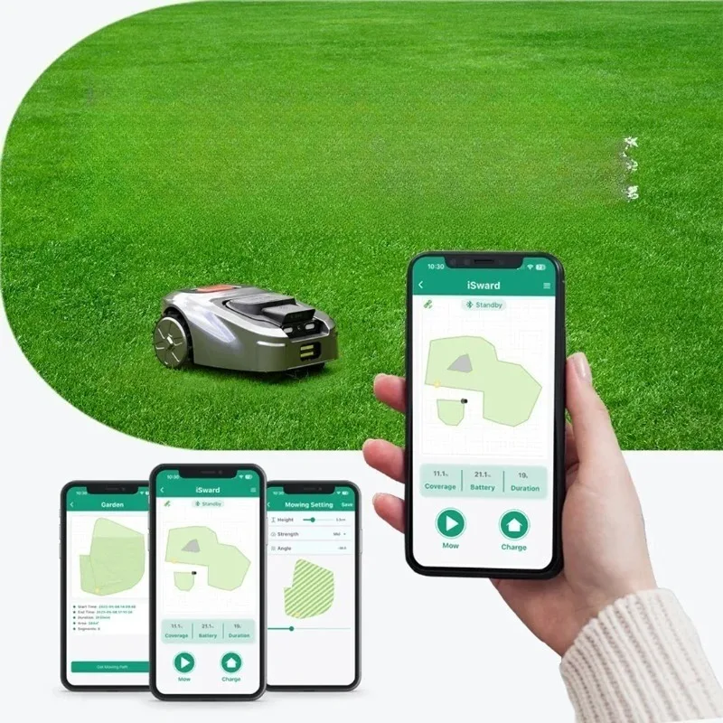 Lawn cutting robot G10 borderless electric intelligent wireless lawn mower lithium battery robot lawn mower