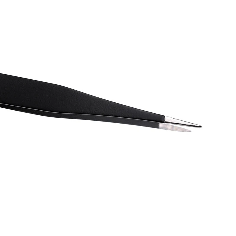 الفولاذ المقاوم للصدأ مستقيم ومنحني الرموش الملقط رمش تمديد الملقط أدوات ماكياج للرموش الصناعية