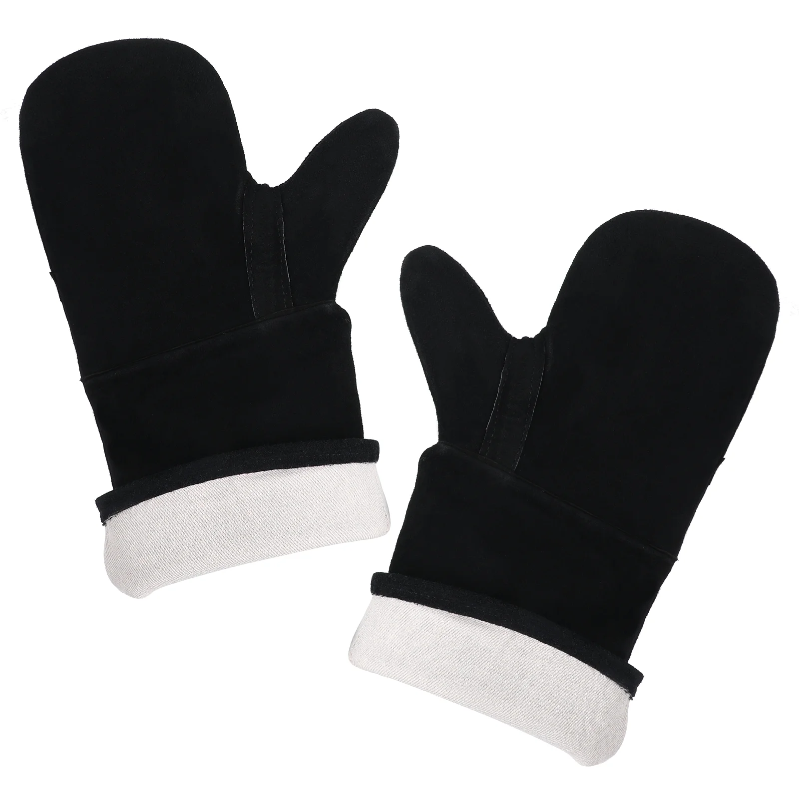 

Fire Resistant Gloves Fireplace Oven Baking Grill BBQ High Temperature Resistance Welding