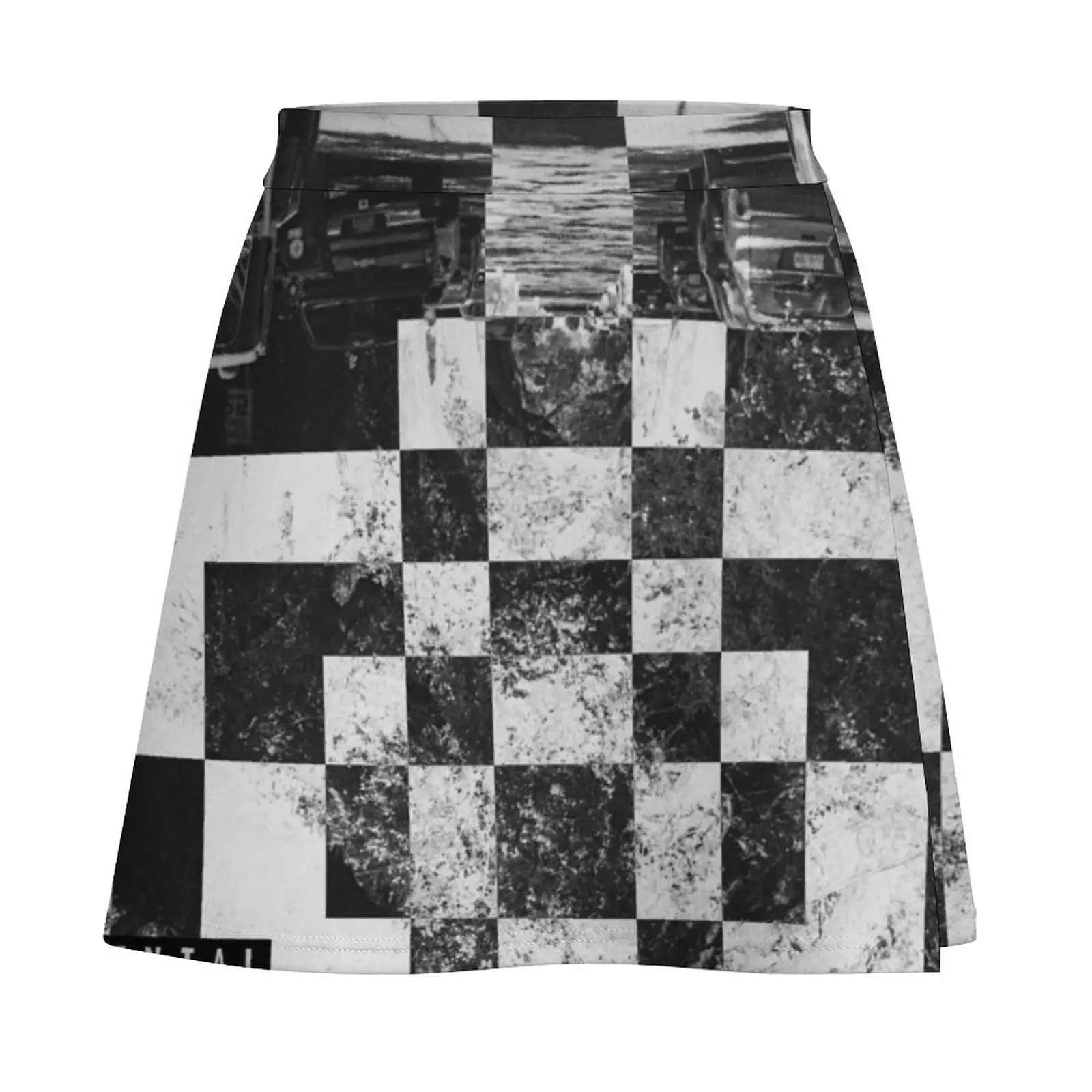 Upside Album Art Mini Skirt clothes new in clothes Mini Skirt