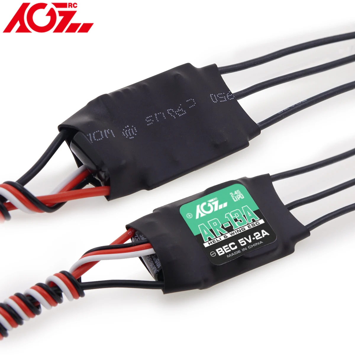 AGFRC AR-13A 13A borstelloze elektronische snelheidsregelaar ESC 2-4S met 5V 2A BEC voor helikoptervliegtuig quadcopter