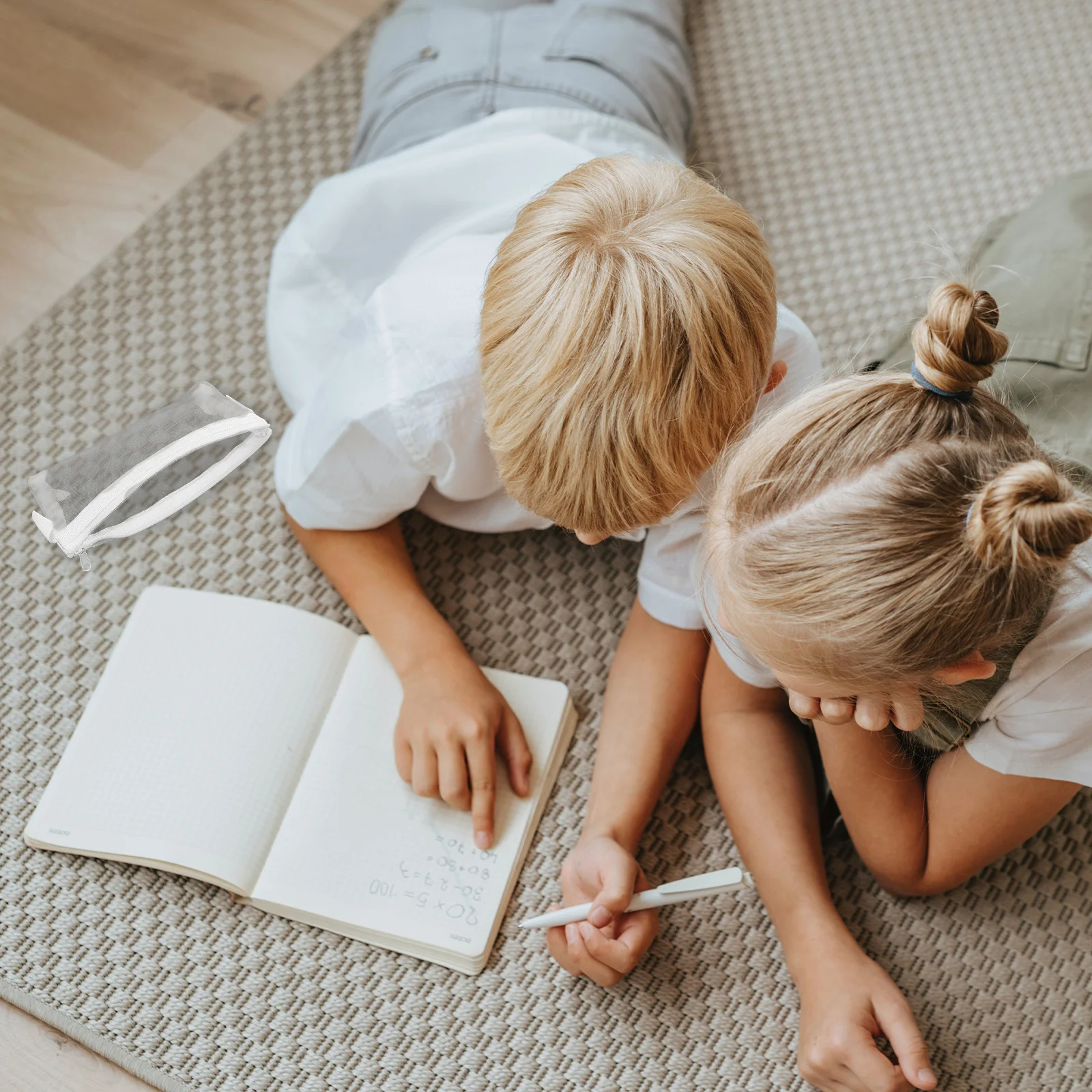 

Travel Pencil Case Large Capacity Organizer for Stationery Cosmetics Phones Accessories Multi-Function Lightweight Durable