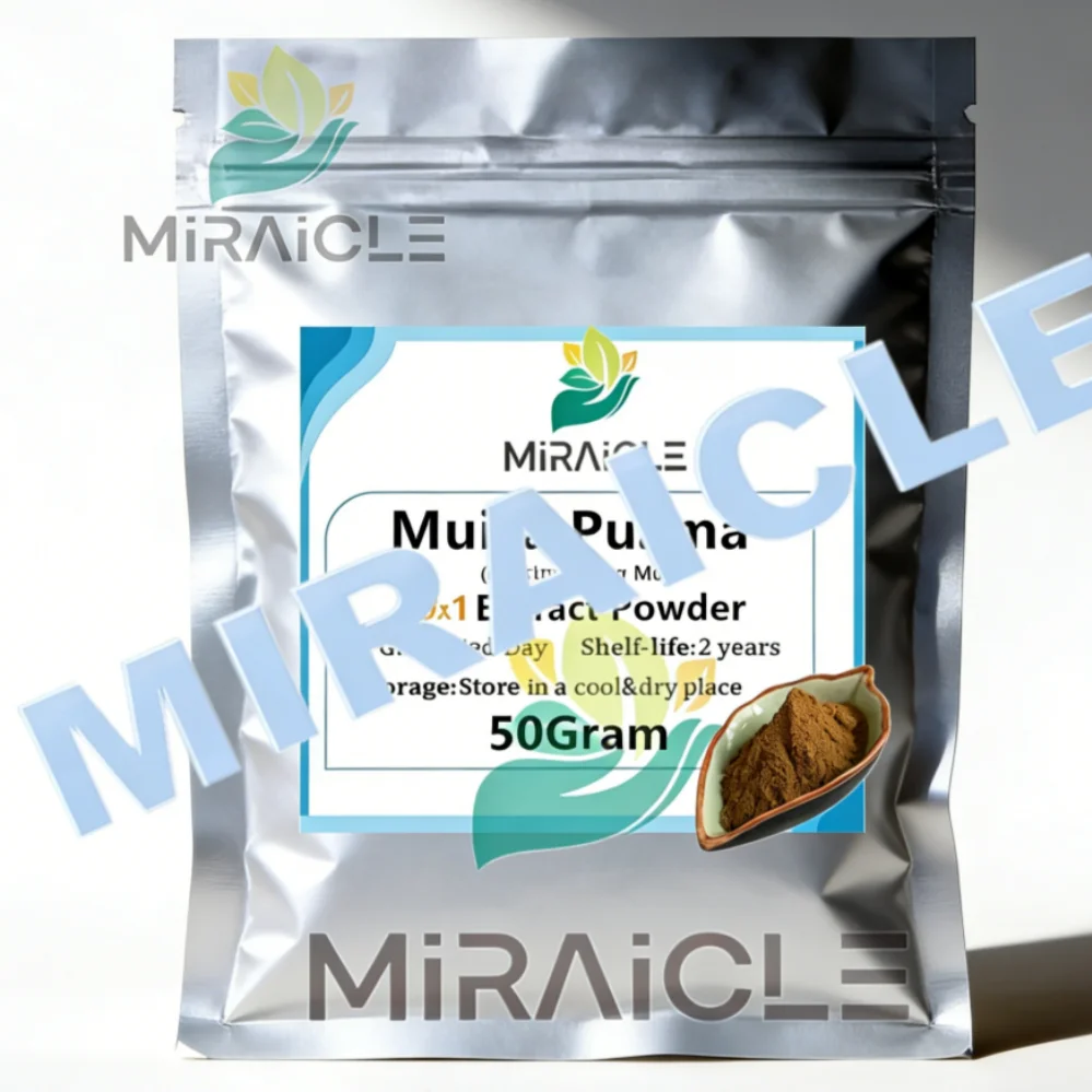 

Global Customized 100% Muira Puama Extract Powder30:1 Aluminum Foil Bag Packing for Global Distributors