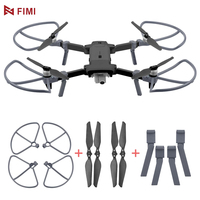 For Xiaomi FIMI X8 SE 2022 Propeller Guard Props Protector Ring Foldable Heightening Landing Gear for FIMI X8 SE Drone Accessory