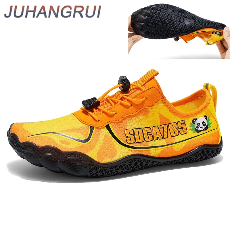 Unisex Quick Dry Water Shoes Men Women Colorful Beach Swimming Surfing Seaside Aqua Shoes Couple Barefoot Upstream Sneakers