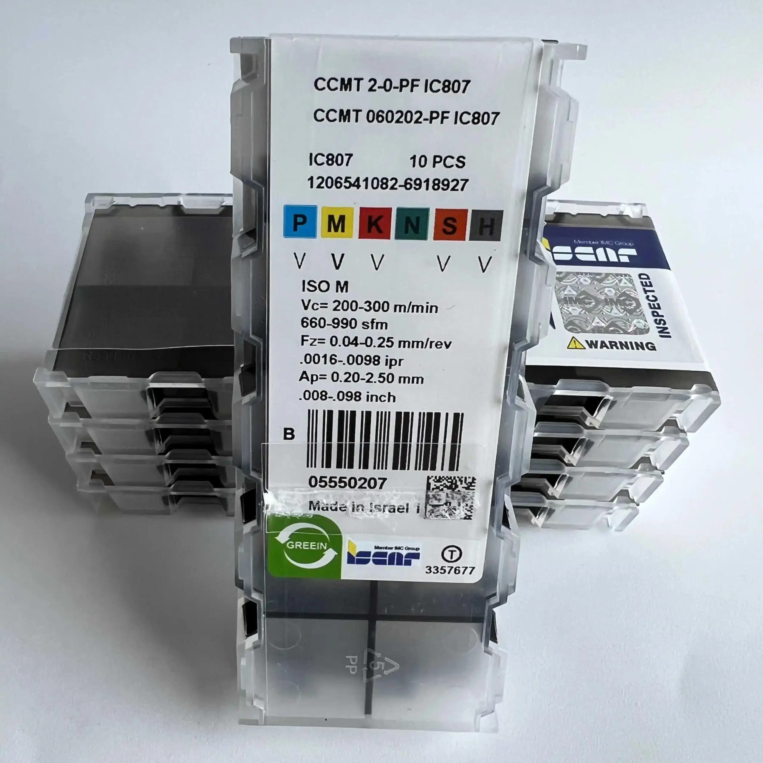 CCMT060202-PF IC807 / /Original genuine CNC alloy blade 10 PCS