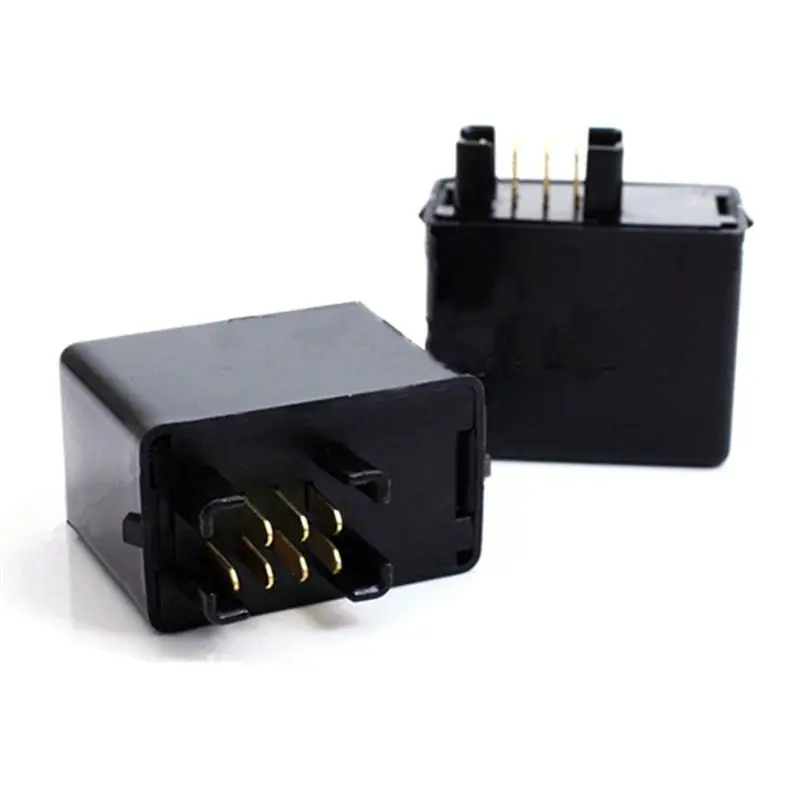 

AC54-2 Pcs 7 Pin LED Indicator Flasher Relay Parts For GSXR 650 750 1000 Bandit