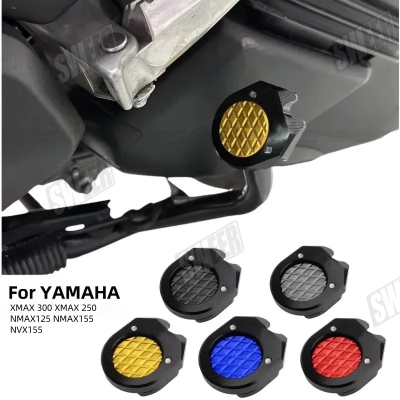 

Motorcycle Tripod Stand Pad Fit For Yamaha Nmax125 155 Xmax250 300 Motorcycle Centre Mount Foot Stand Extension Enlarger Pad