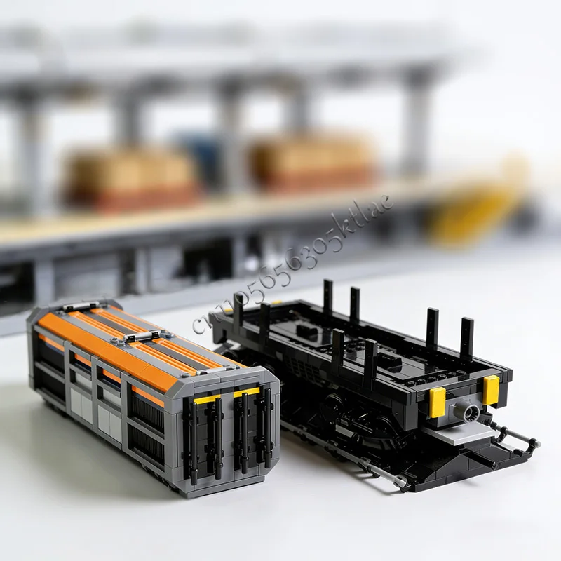 

1128 PCS MOC City Transportation Satisfied Truck Model Custom Puzzle Bricks DIY Creative Assembly Children Puzzle Christmas Gift