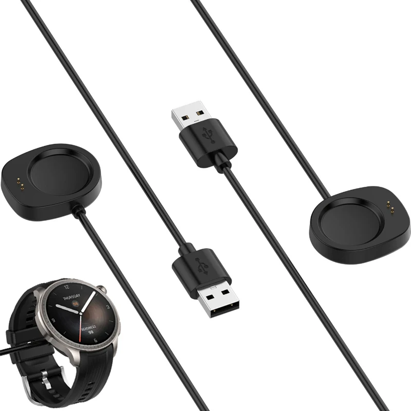 Smartwatch Dock Ladegerät Adapter USB Ladekabel Strom ladekabel für Amazfit Balance Sport Smartwatch Zubehör