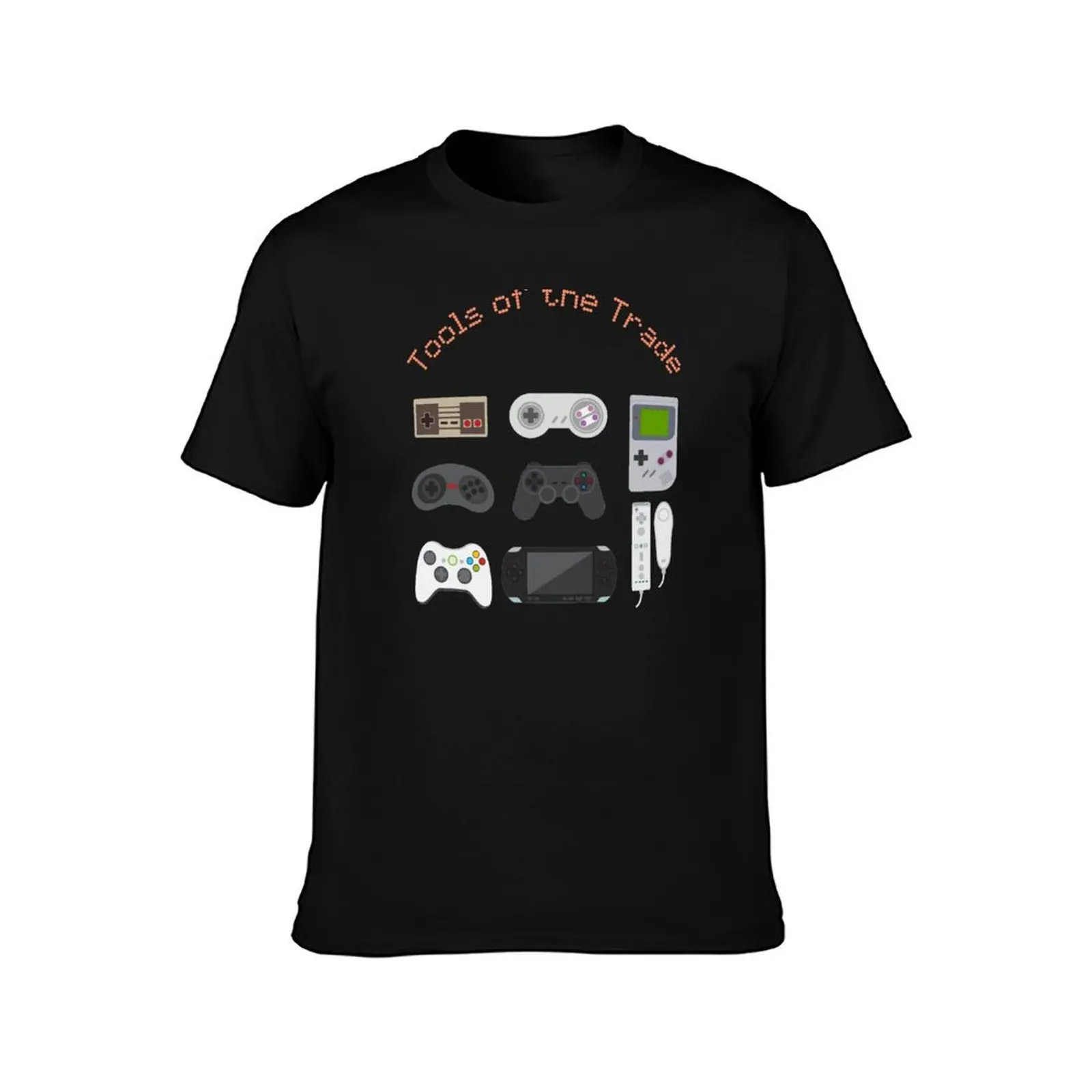 Tools of the Trade T-Shirt, Summer Casual Cotton Tee, Oversized Streetwear Tops, Vintage Graphic Print, Loose Fit Short Sleeve