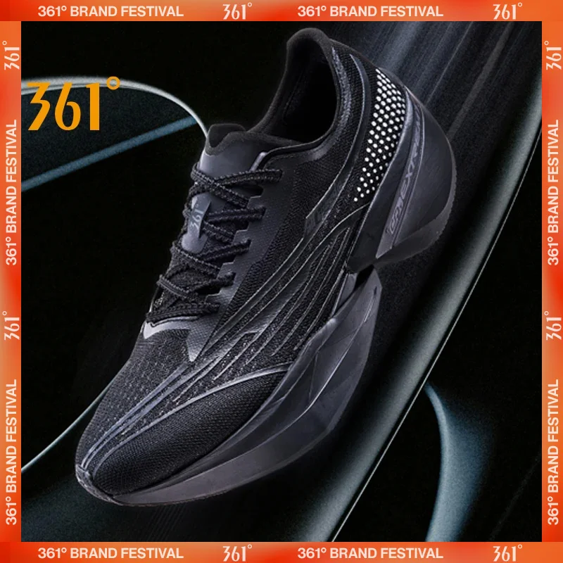 361 Degrees Furious Future 1.5 Men Women Running Shoes Carbon Plate Racing Marathon Rebound Cushioning Male Sneakers 672412227