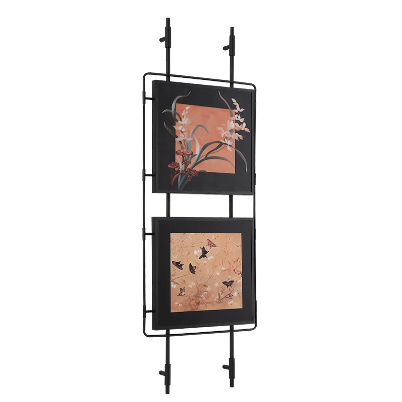 

Decorative painting wall lamp high-end background wall medieval hotel restaurant