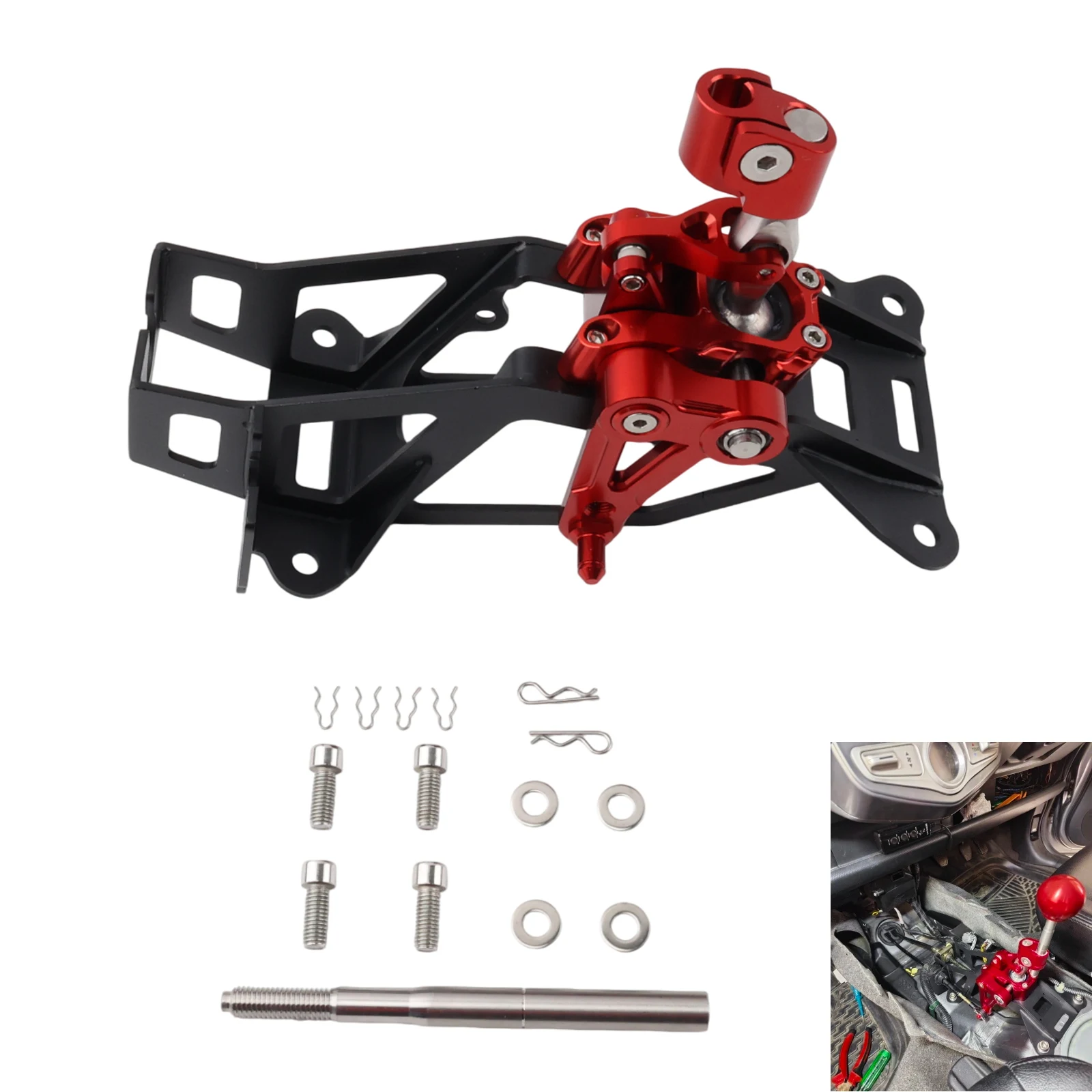 for 15-20 Fit/14-21 City Manual Short Shifter Gear Lever for HONDA Fit GK5 GE6 GE8 City GM6 Quick Shifting