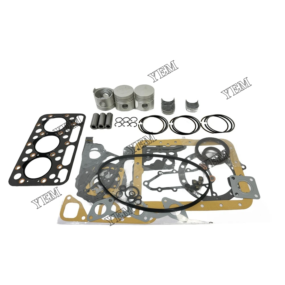 D1101 DH1101 Overhaul Re-ring Kit For Kubota Tractor L225DT L245DT L245HC Engine Repair Parts Piston Full Gasket Set