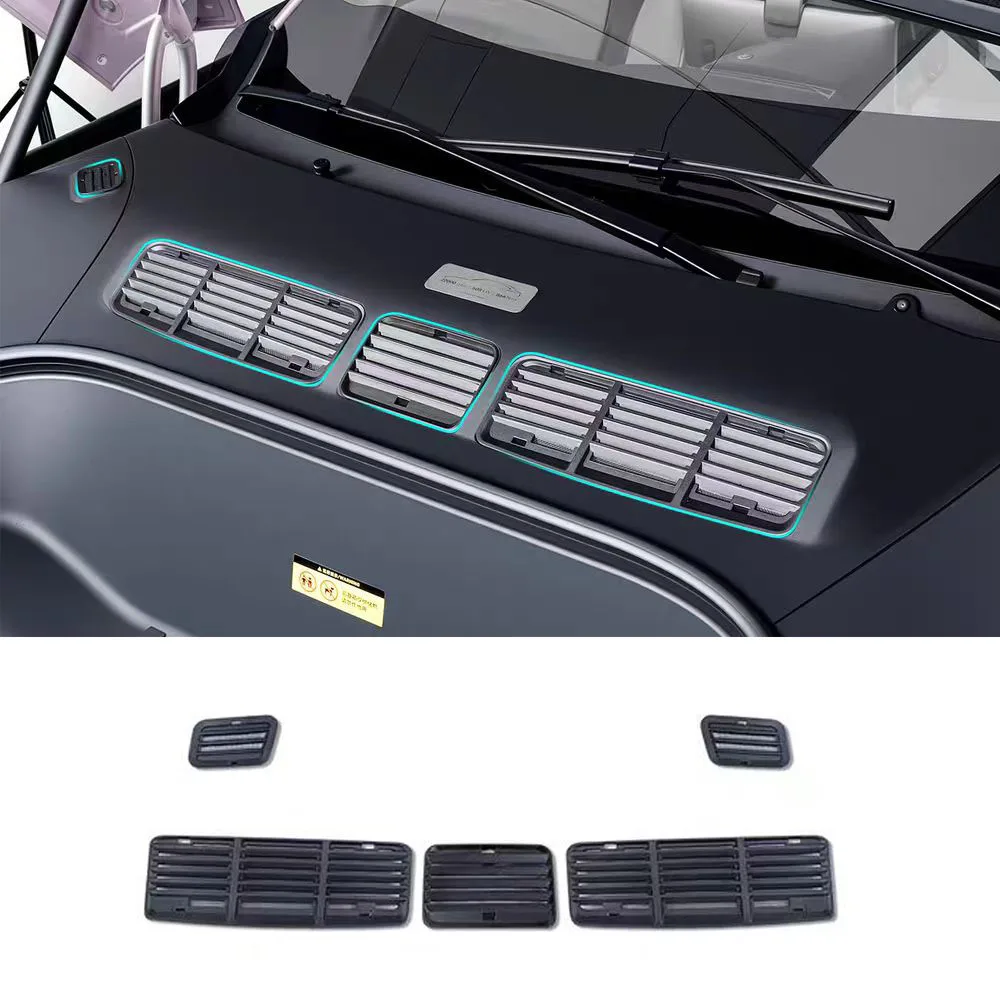 

Подходит для Xiaomi YU7 2025, защита от насекомых, сетка, защита от воздухозаборника, сетчатый капот двигателя, антиблокирующий пылезащитный чехол, аксессуары