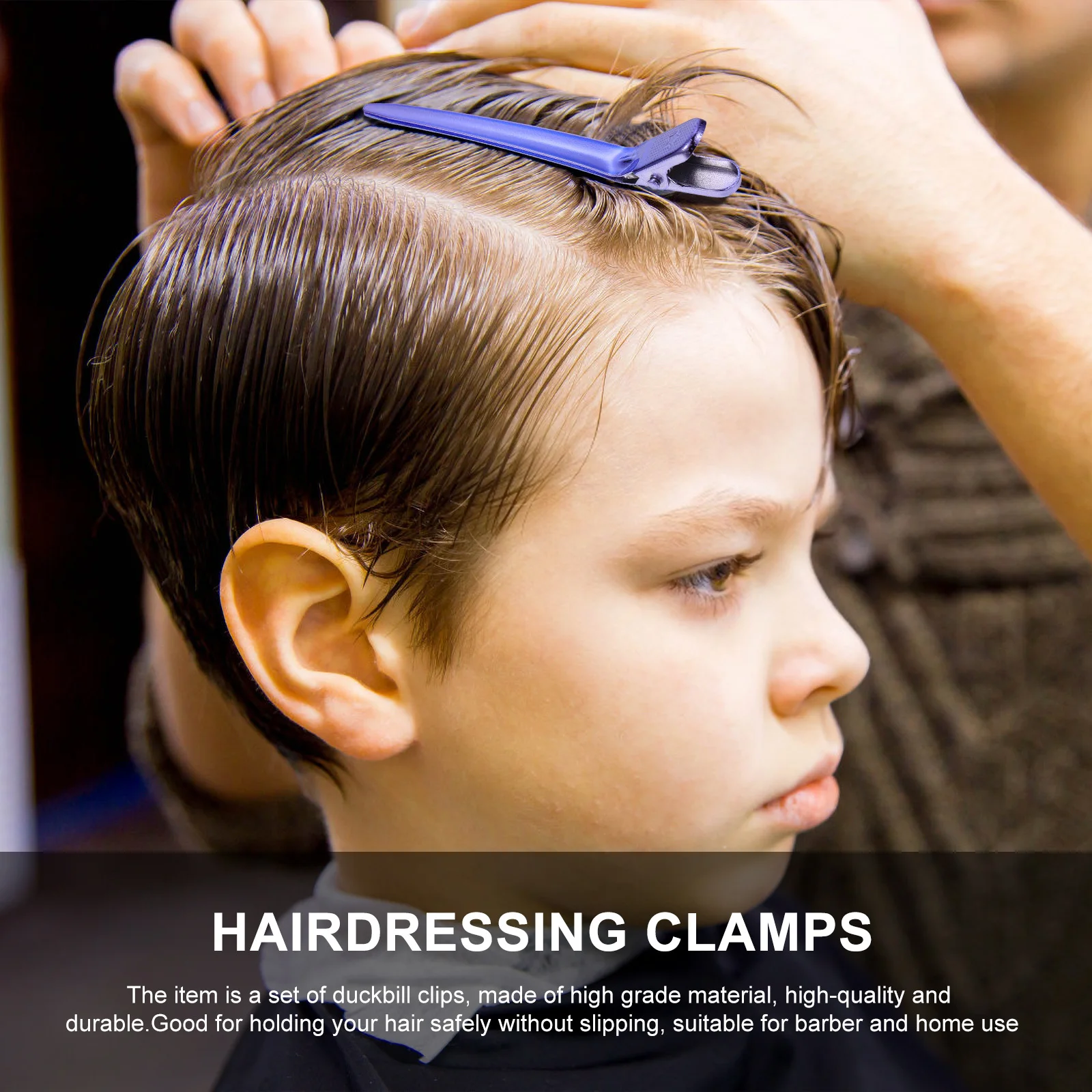 

12 шт., парикмахерские зажимы в виде утконоса, практичные заколки для укладки волос для парикмахерской, стрижки, зажимы для мытья лица