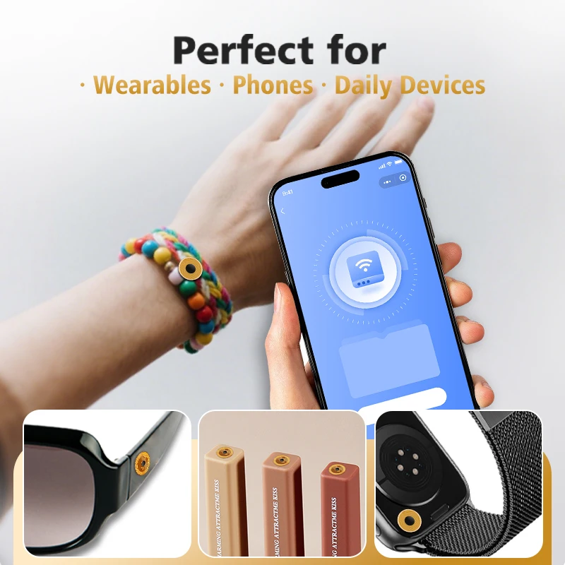 13.56mhz Ntag213 FPC Label/Tag 144Bytes Programmable Chip Mini NFC Anti-metal Tag Sticker RFID Access Control System [Dia10mm]