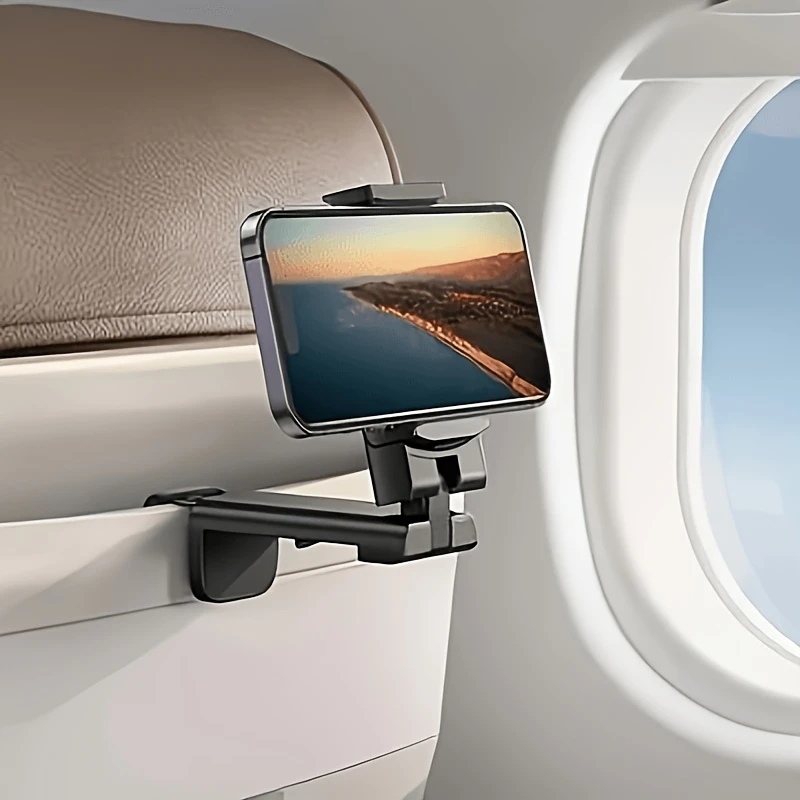 

Airplane Phone Stand -360 ° Rotating Durable Travel Stand, Car and Desktop Stand, hands-free viewing, ideal Christmas gift for f