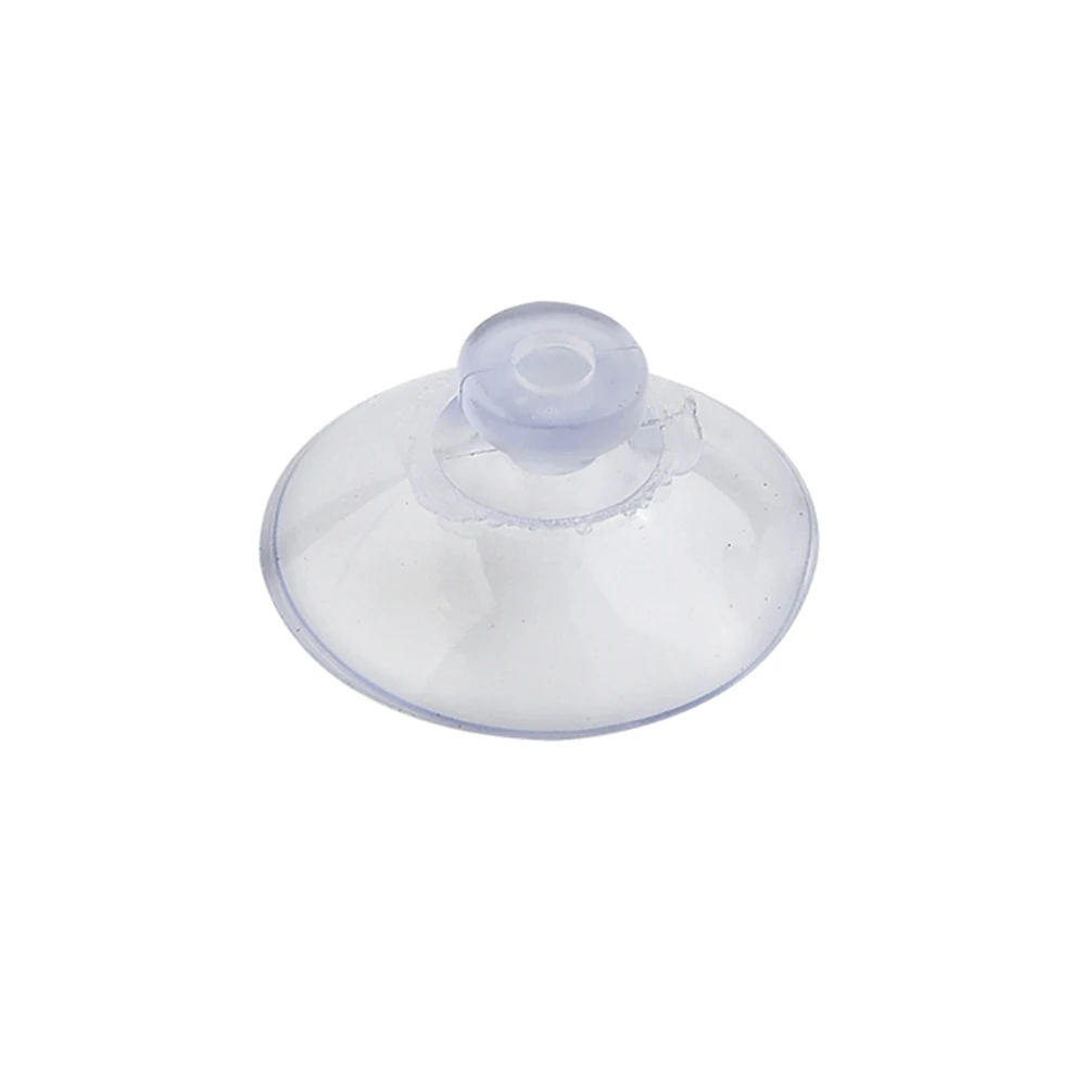 Ornament 100% Brand New Suction Cup PVC Hooks Wall 10pcs 20mm/25mm/40mm Any Type Bathroom Clear Plastic Hooks PVC