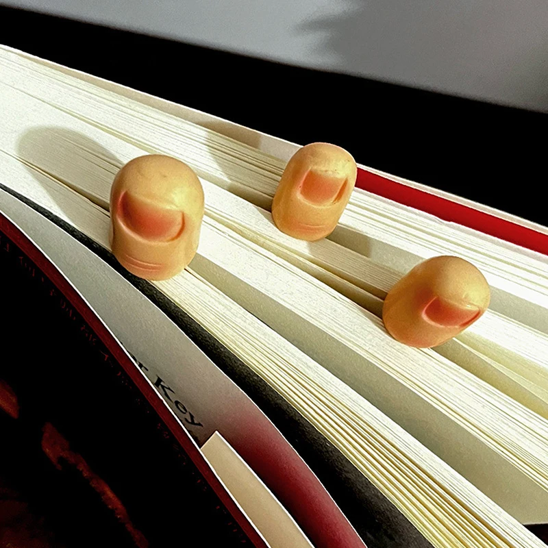 Finger Paper Clips, Resin Bookmarks,Funny Paperclip Bookmark Set,Halloween Spooky Paperclip Decorations,Finger Shape Paper Clips