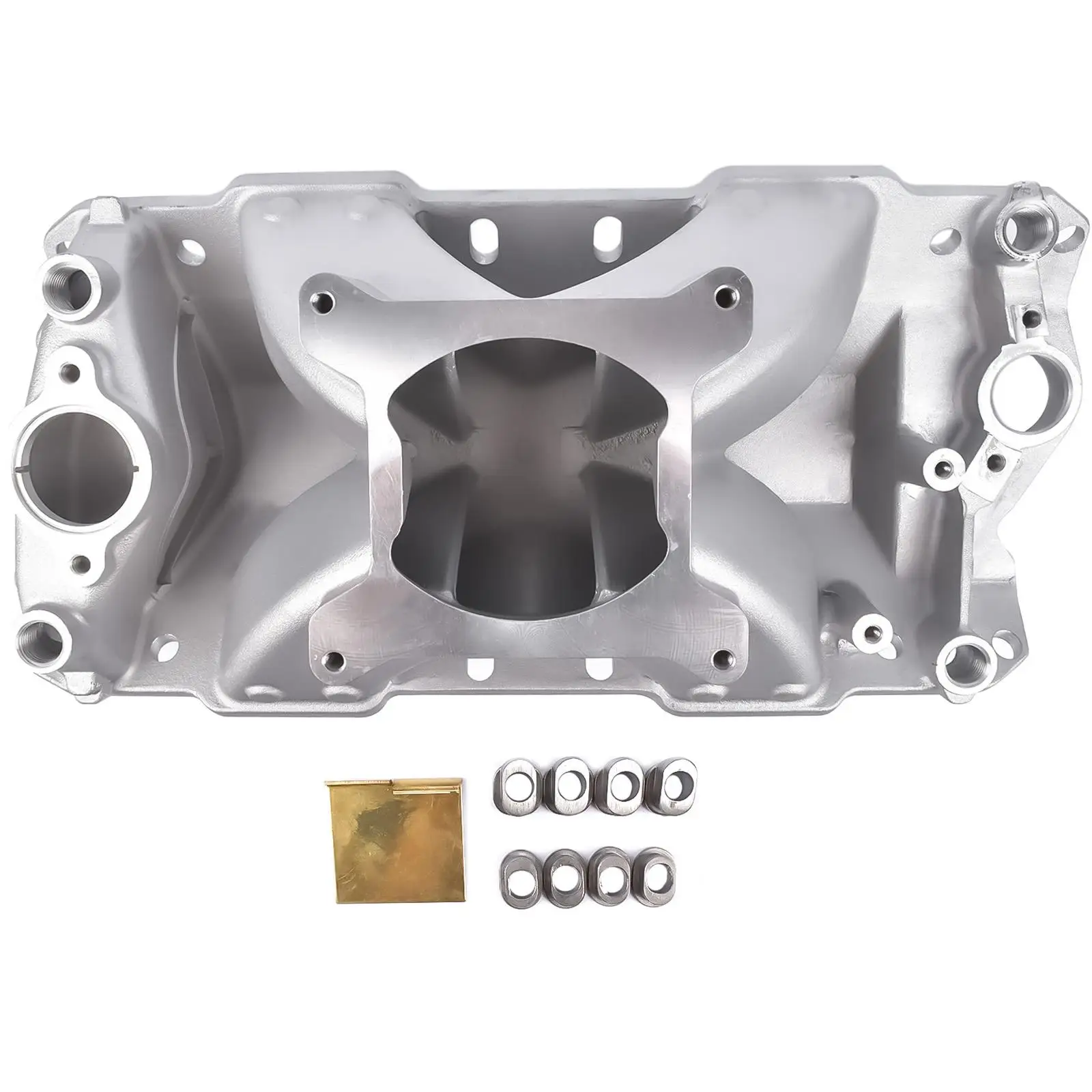 AP02 New Single Plane Intake Manifold for 1957-'95 Small Block Chevy SBC 350 400