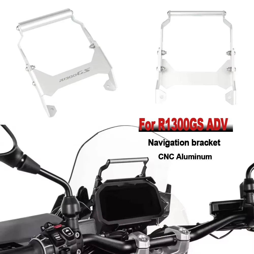 

New Motorcycle Accessories Phone Holder Stand Navigation bracket Fit For R1300GS R 1300 GS R1300gs ADV Adventure 2023 2024