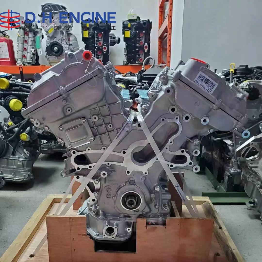 Good Price 3.5L 2GR-Fe Aluminum Auto Parts High Quality New Renew 6 4 Gas oline Engine Assembly for Toyota Tacoma Long Block 2GR