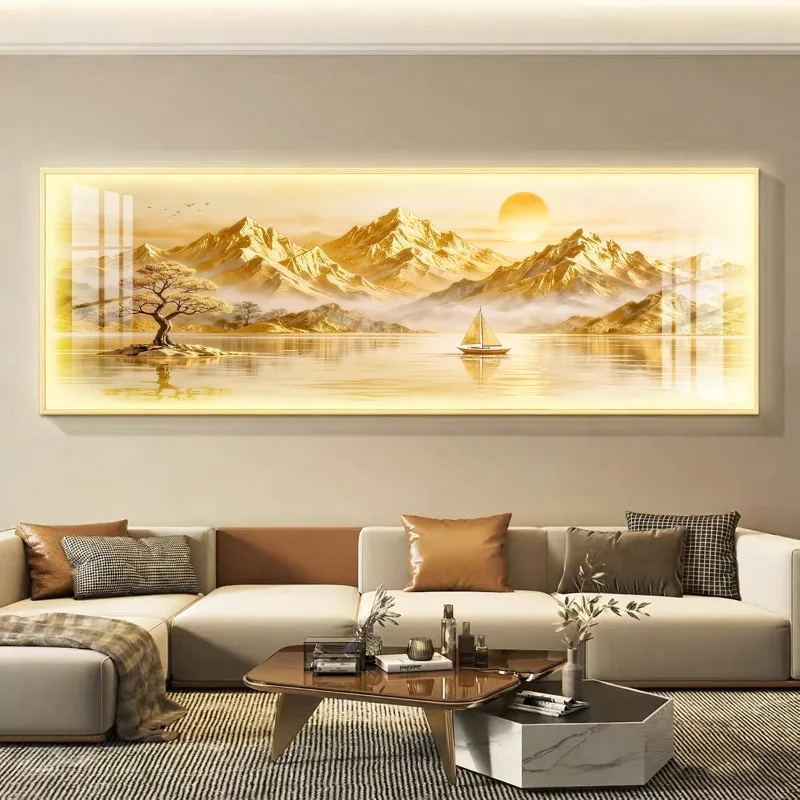 

light luxury decorative painting wall hanging bedroom accessories painting interior decoración hogar moderno Room decoration