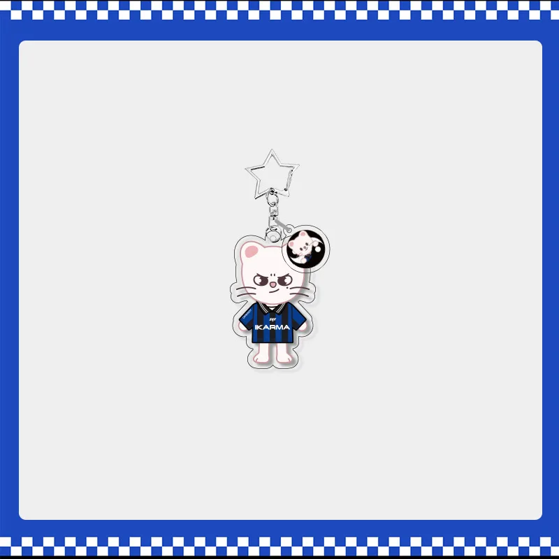 New Skzoo Stray Kids album KARMA acrylic keychain, a must-have for fans, a gift for the stray children.