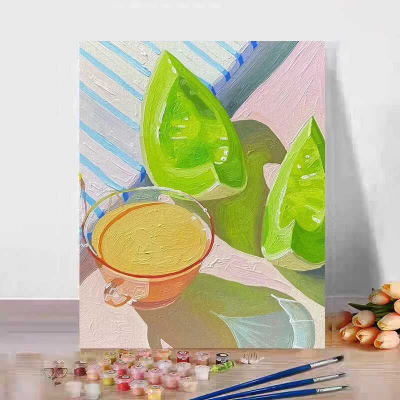 

A-0144 Hand Painted Mug Landscape Oil Painting - Vintage Coffee Cup Artwork - Wall Decor Home Gift