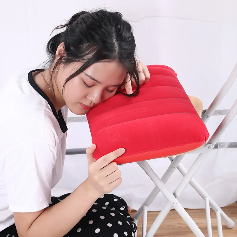 Inflated Pillows Portable Ultralight Camping Sleep Outdoor Camping Multifunction Beach Car Plane Head Rest Big