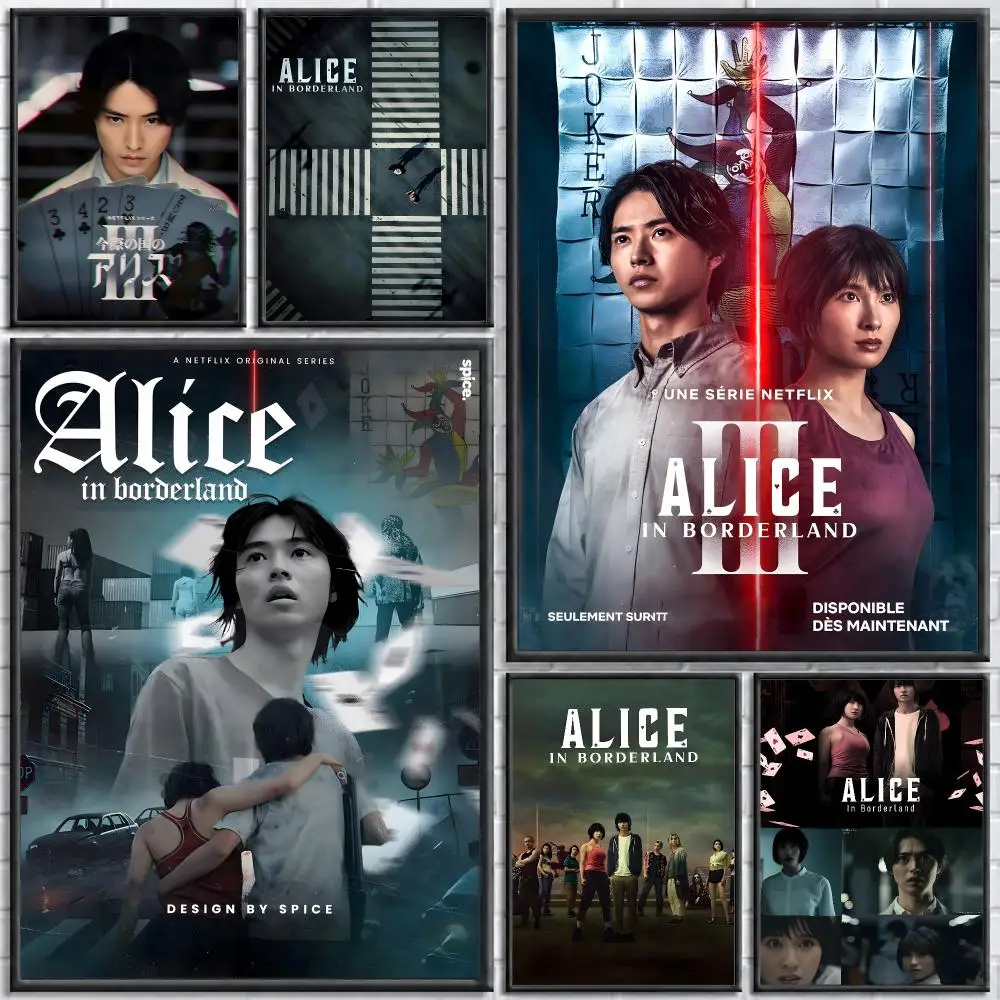 TV Series Alice in Borderland   Print Wall Art Pictures Canvas Painting Living Room Bedroom Home Decor Poster
