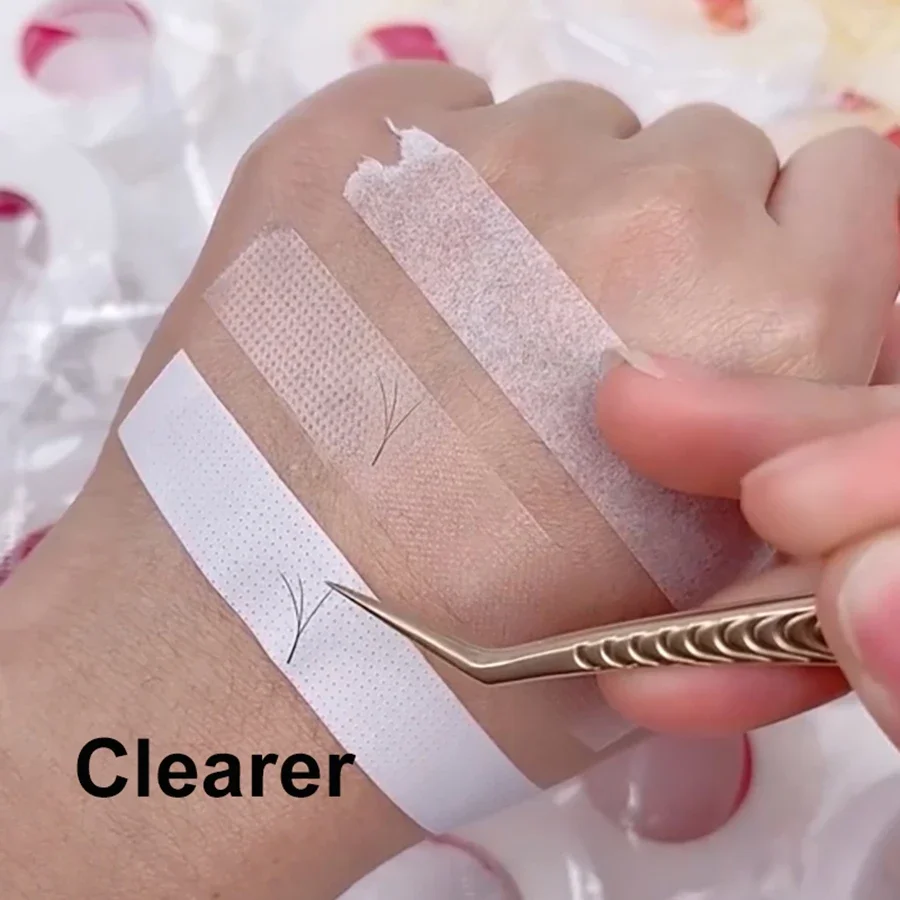 1/4 لفات اليابانية شريط عازل لتمديد رمش خالية من الوبر تنفس غير شريط منسوج تحت رفادة عين ورقة رمش التصحيح #2