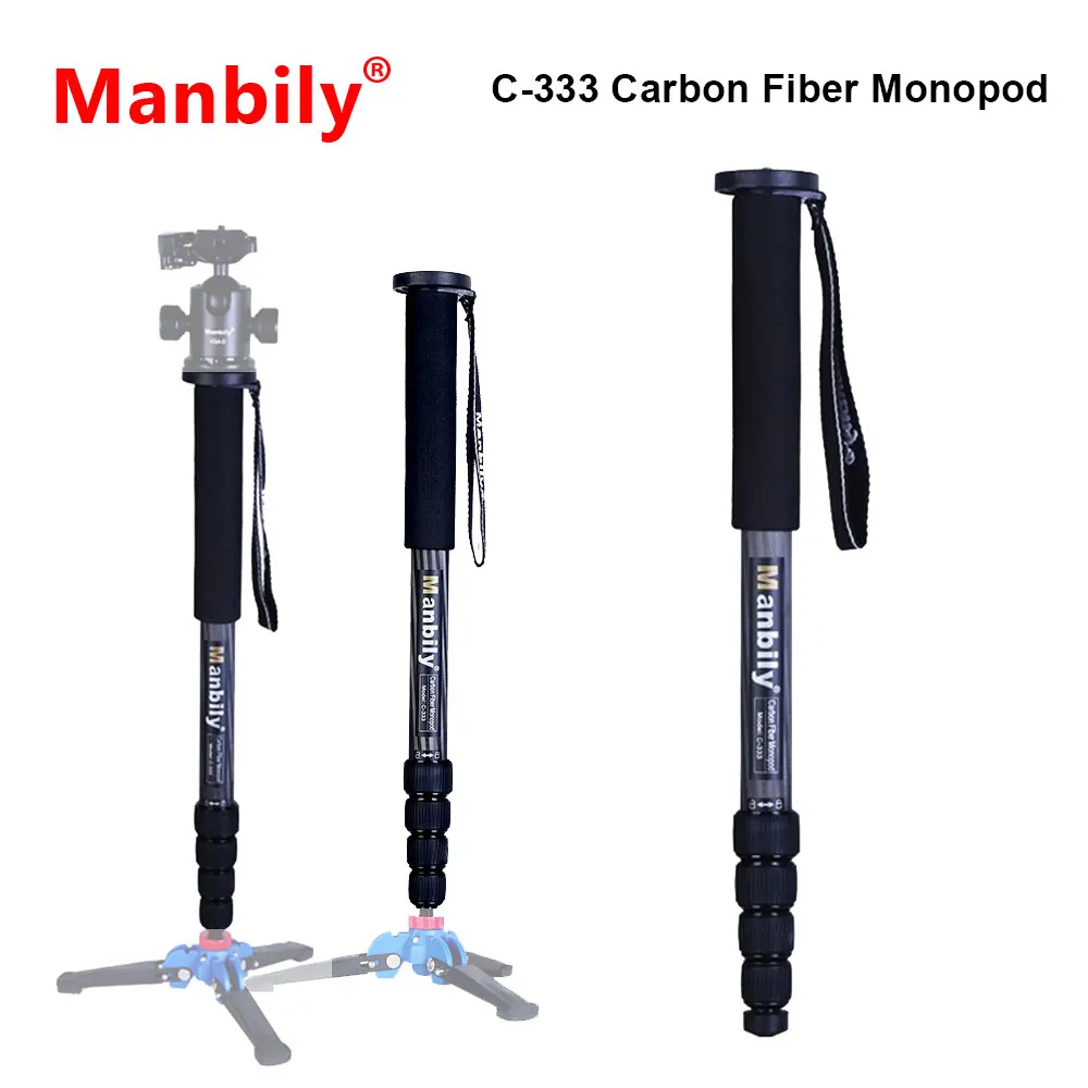 Customized Version of C-333 Carbon Fiber Monopod