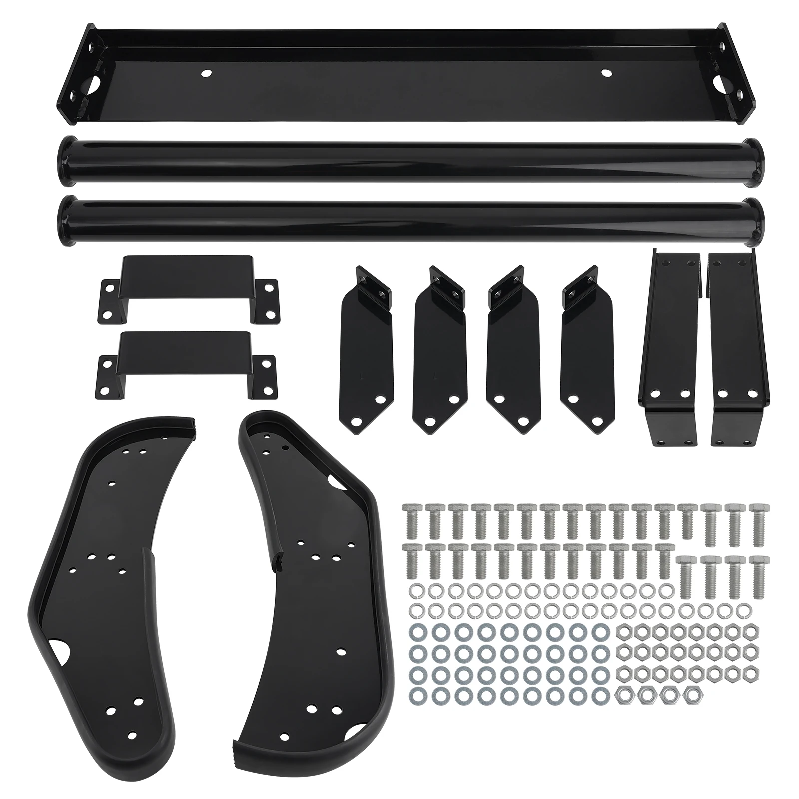 Front Brush Guard Bumper Protection Bar for Ford Explorer 2011-2015 Steel Black