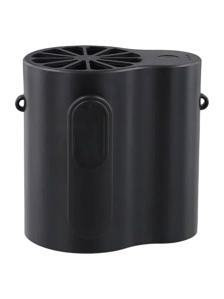 

Black Hanging Neck Fan USB Hanging Waist Fan Hanging Neck Fan Portable Cooling Air Conditioner Three Wind Speeds