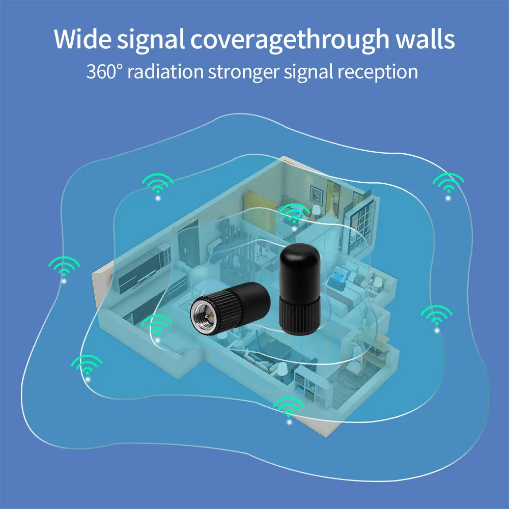 2 stücke 2,4G Antenne Mini Gummi Antenne SMA-J für Bluetooth Wifi Externe Wireless Router Modul Fernbedienung Signal Empfänger – Detail 9