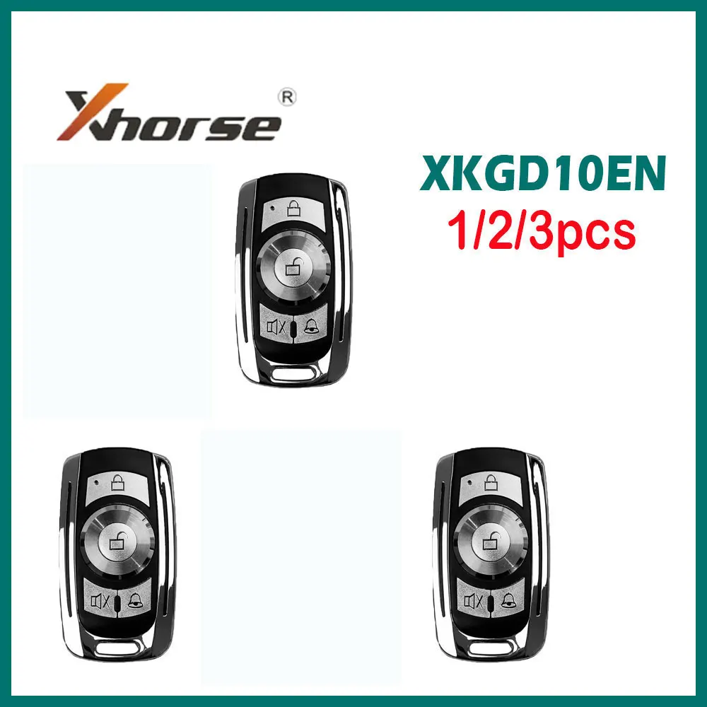 

1/2/3pcs Xhorse 4 Buttons XKGD10EN Wire Remote Key for VVDI Programmer Tool Universal Car Remote Key Garage Door English Version