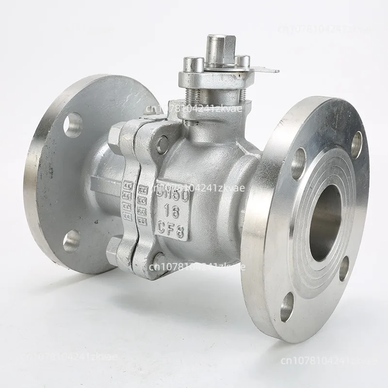 Cast steel ball valve Stainless steel ball valve body general valve straight-through type Q41F-16PDN50