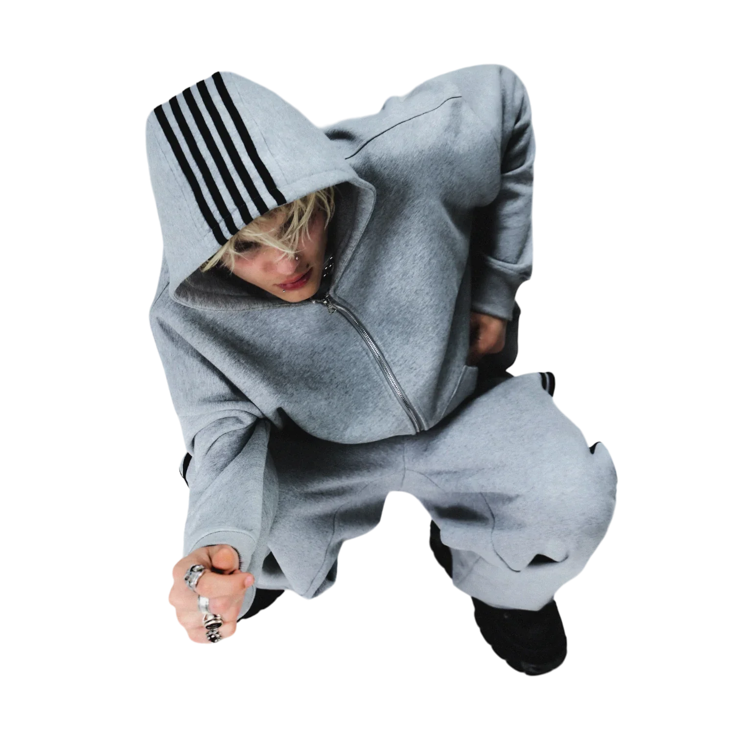 

Autumn/Winter Suits Sweatpants Clothes for Men Street Hip-hop Fashion Vintage Tracksuit Men Loose Casual Suits for Mens Clothes