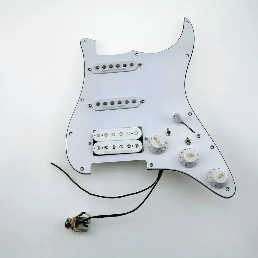 

Prewired Pickguard 7-Way type fully loaded SSH Pickups SLL1 Single coil Pickups And TB-4 Humbucker Pickups