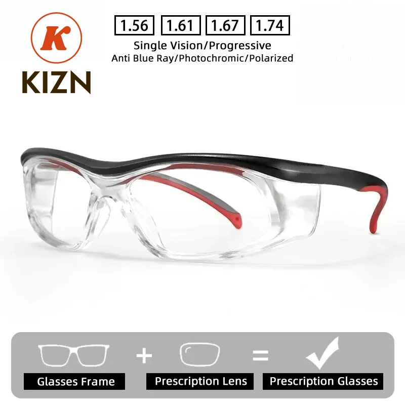 

Промышленные защитные очки KIZN с диоптриями, устойчивые к царапинам, брызгам, пыли и ударам, для сварочных работ