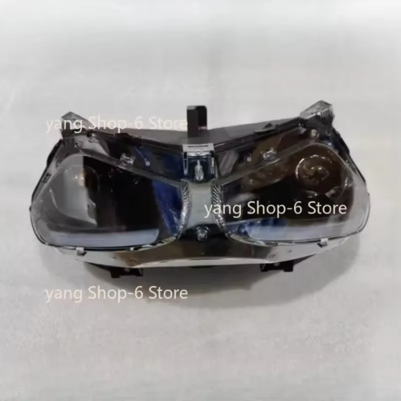 For QJMOTOR SRK600 QJ600GS-3D Motorcycle Headlights Headlight Lights Main Lights Headlamp LED